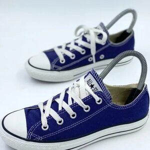 Converse Chuck Taylor All Star Electric Purple Low Top Sneaker Youth 2 Womens 4